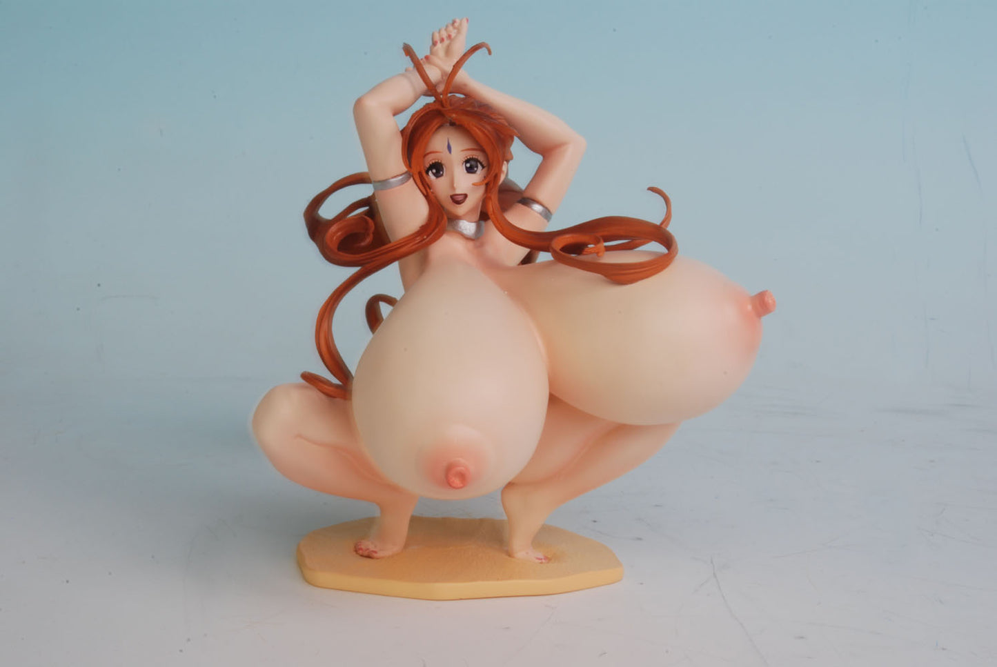 Japanese anime Oh My Goddess! Belldandy Huge breast Ver. 1/6 nude anime figure GK resin model figures