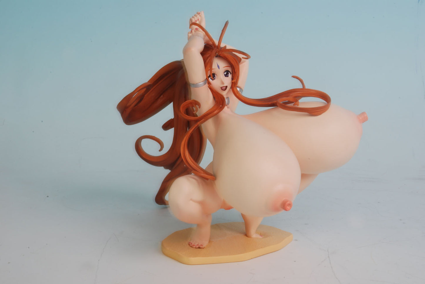 Japanese anime Oh My Goddess! Belldandy Huge breast Ver. 1/6 nude anime figure GK resin model figures