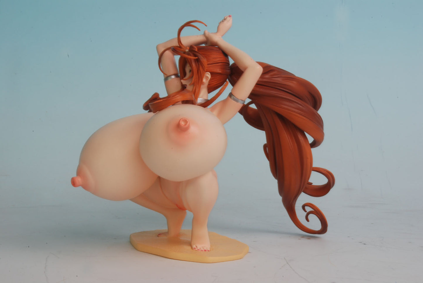 Japanese anime Oh My Goddess! Belldandy Huge breast Ver. 1/6 nude anime figure GK resin model figures