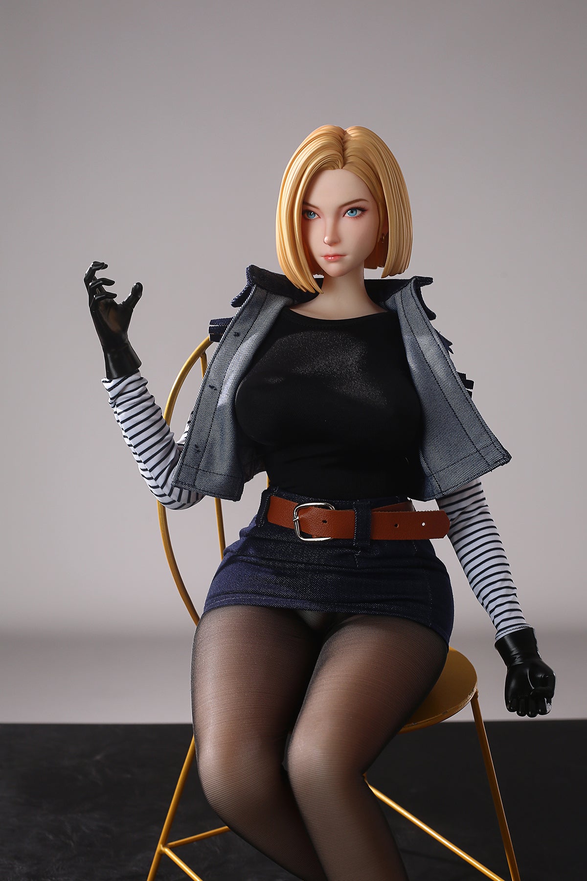 Japanese anime Dragon Ball Z Android 18 ラズリ Lazuli adult figure anime sex doll love doll silicone doll anime adult toys men