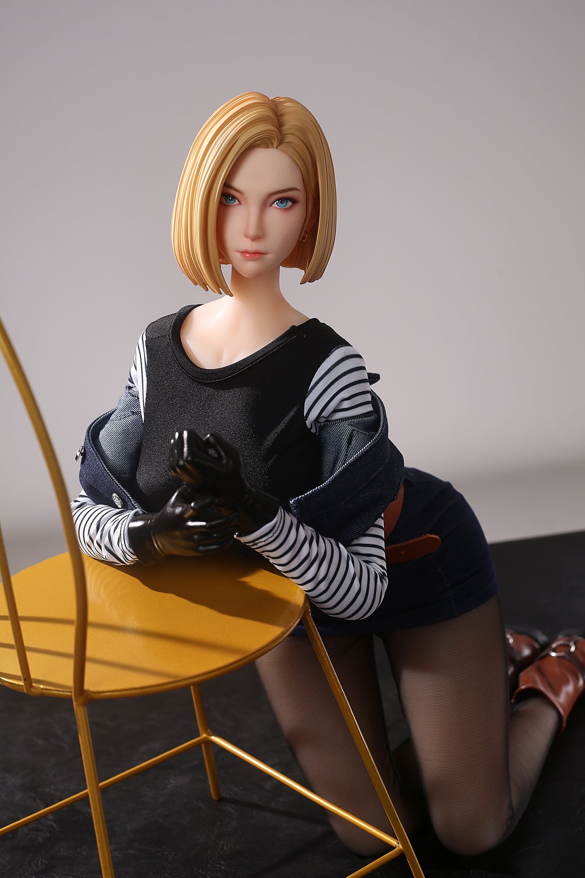 Japanese anime Dragon Ball Z Android 18 ラズリ Lazuli adult figure anime sex doll love doll silicone doll anime adult toys men