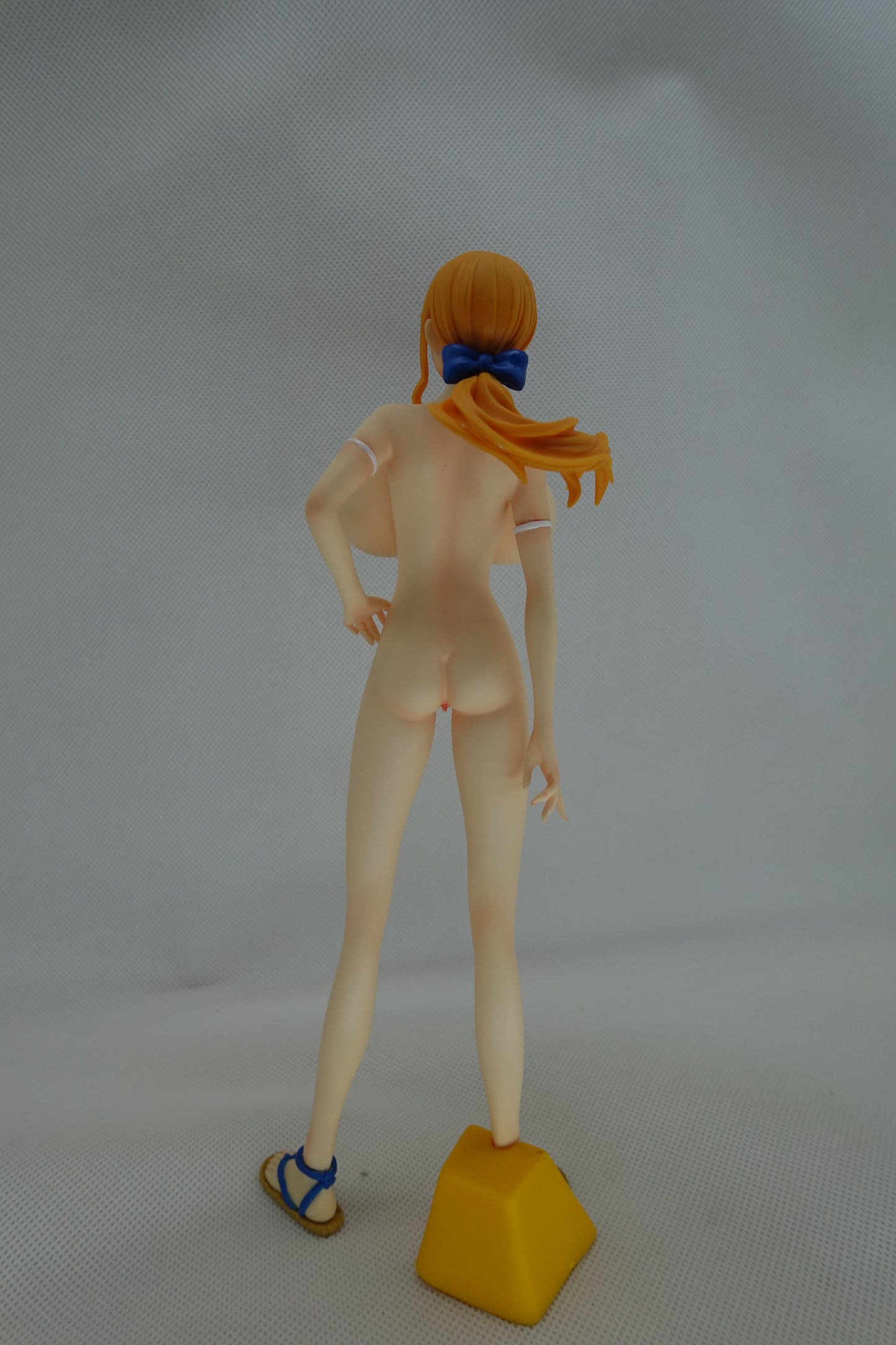 Japanese anime One piece nami huge breast 1/4 naked anime figure
