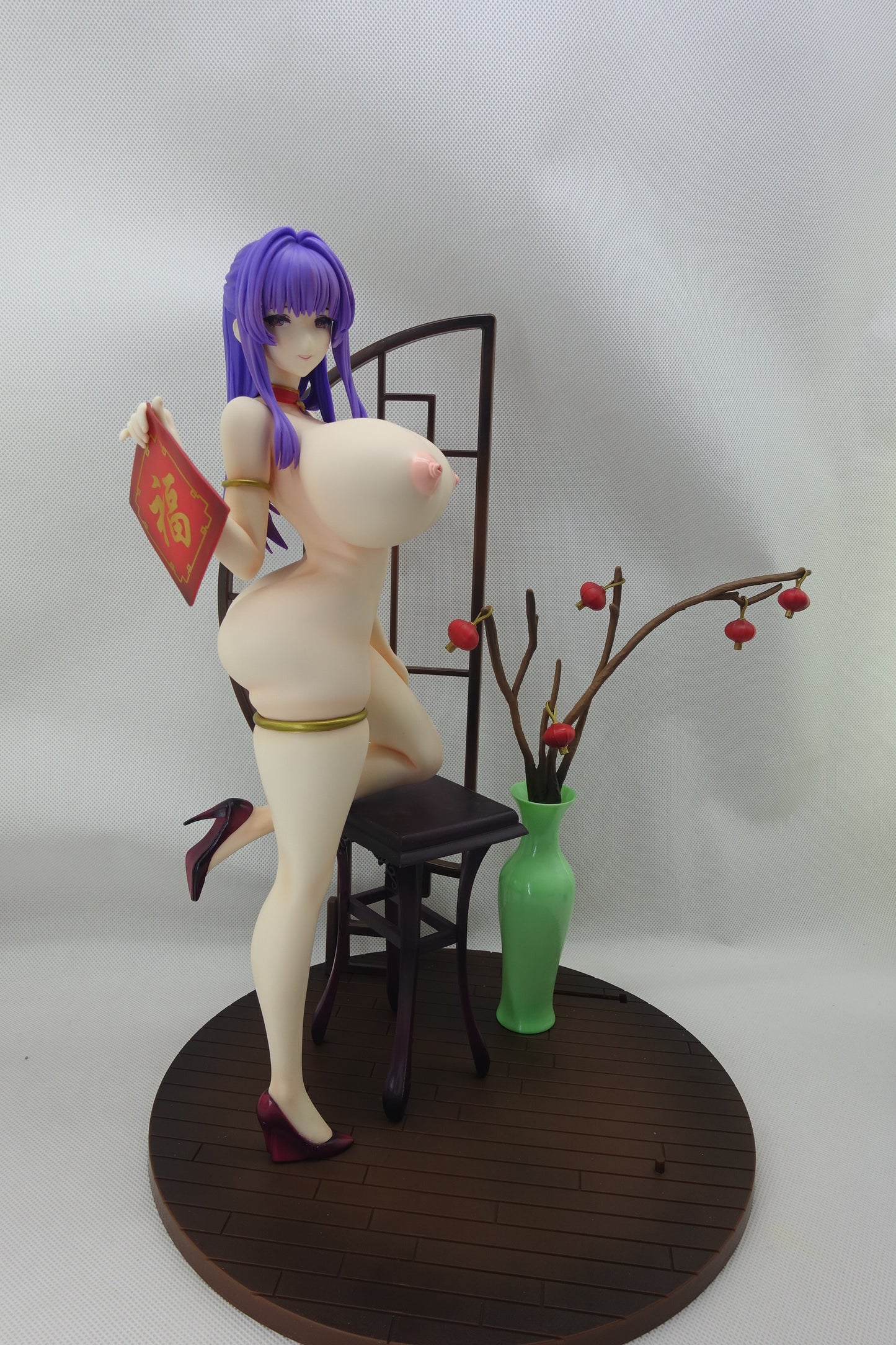 Moehime Union Yuri & Stella huge breast 1/4 collectible action figures naked anime figures