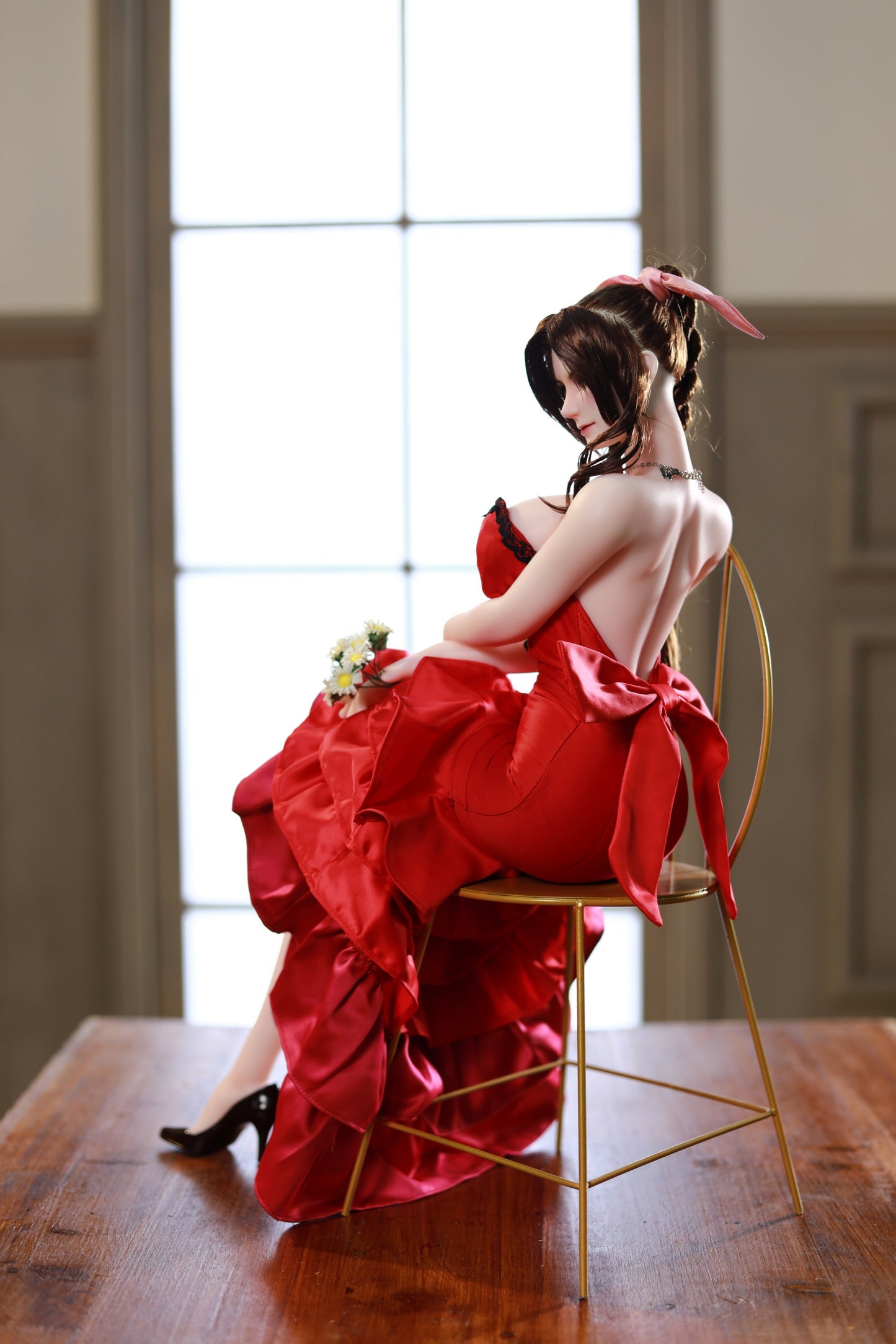Final Fantasy VII Aerith Gainsborough adult figure anime sex doll love doll silicone doll anime adult toys men