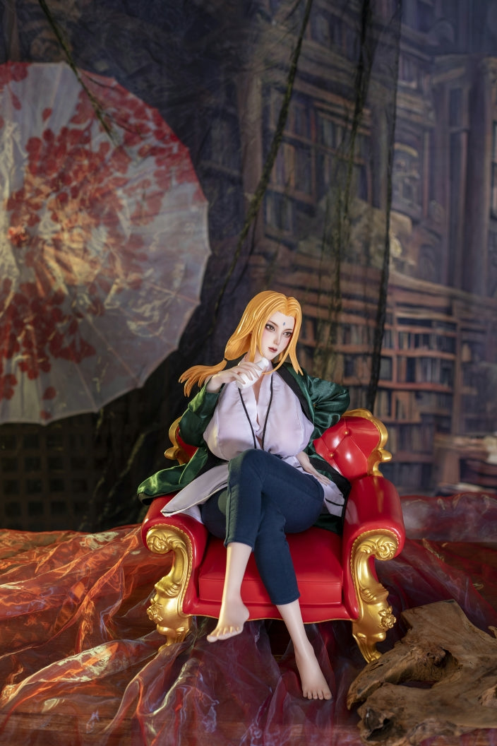 Japanese anime Naruto Tsunade adult figure anime sex doll love doll silicone doll anime adult toys men