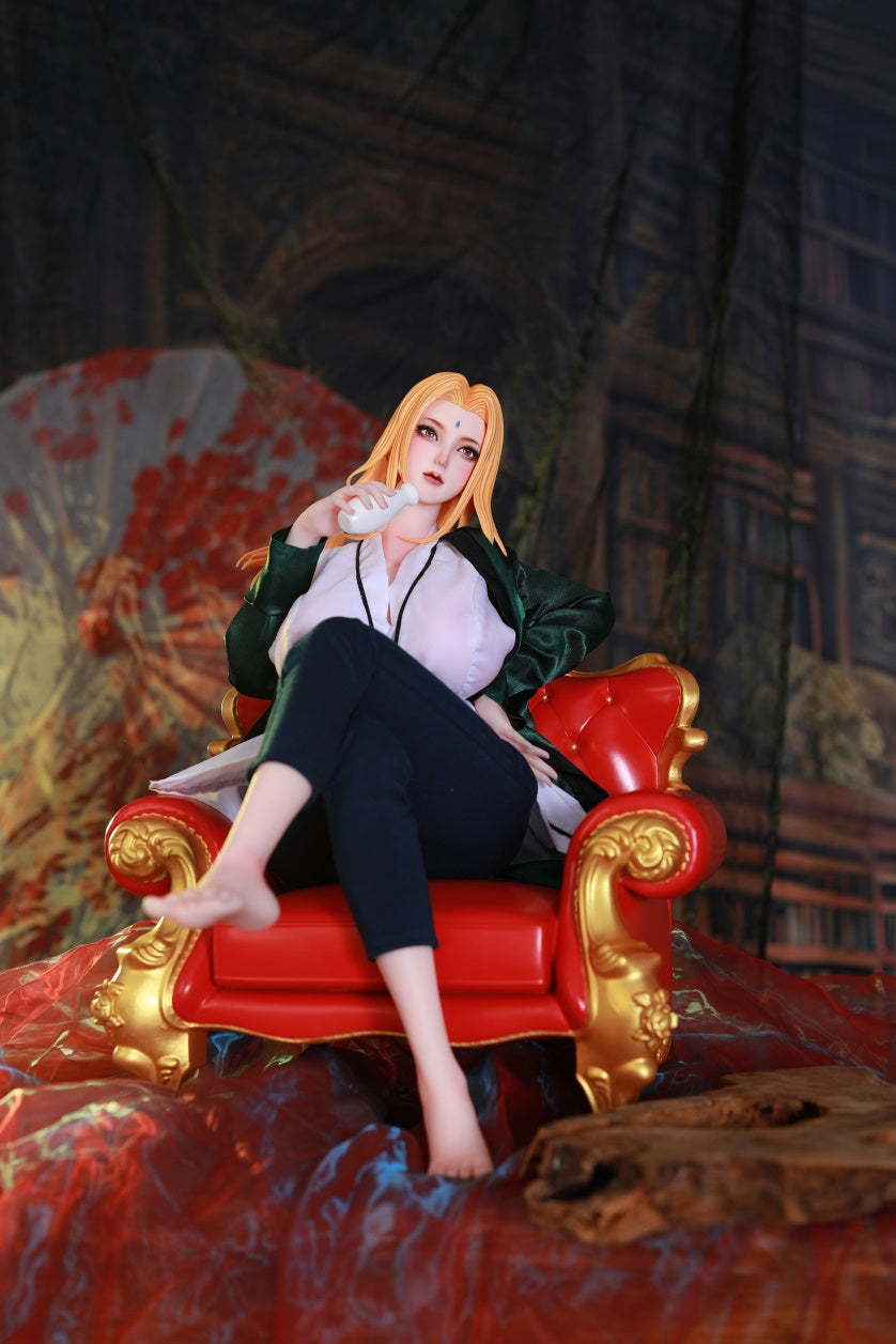 Japanese anime Naruto Tsunade adult figure anime sex doll love doll silicone doll anime adult toys men