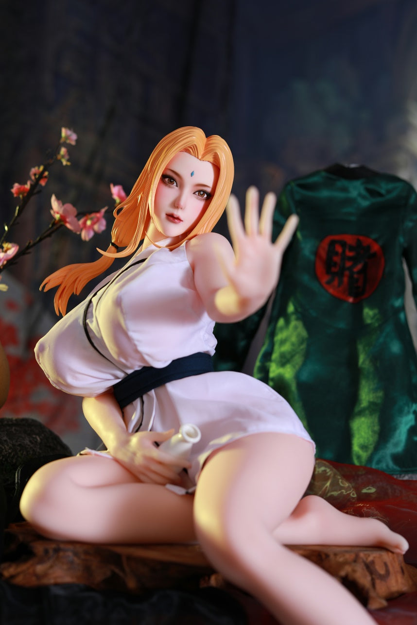 Japanese anime Naruto Tsunade adult figure anime sex doll love doll silicone doll anime adult toys men