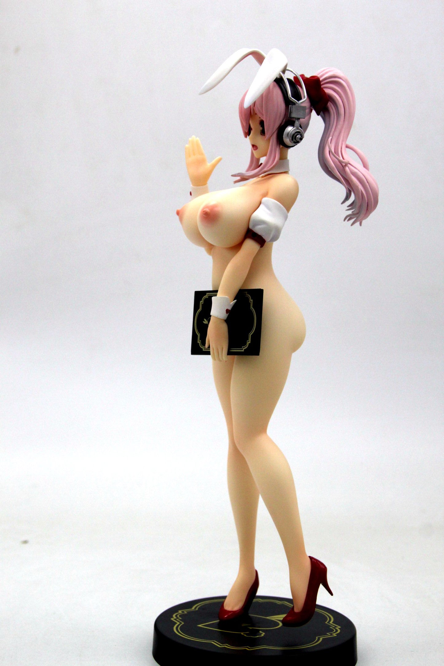 Super Sonico: Bunny Ver. huge breasts 1/6 naked anime girl figure collectible action figures