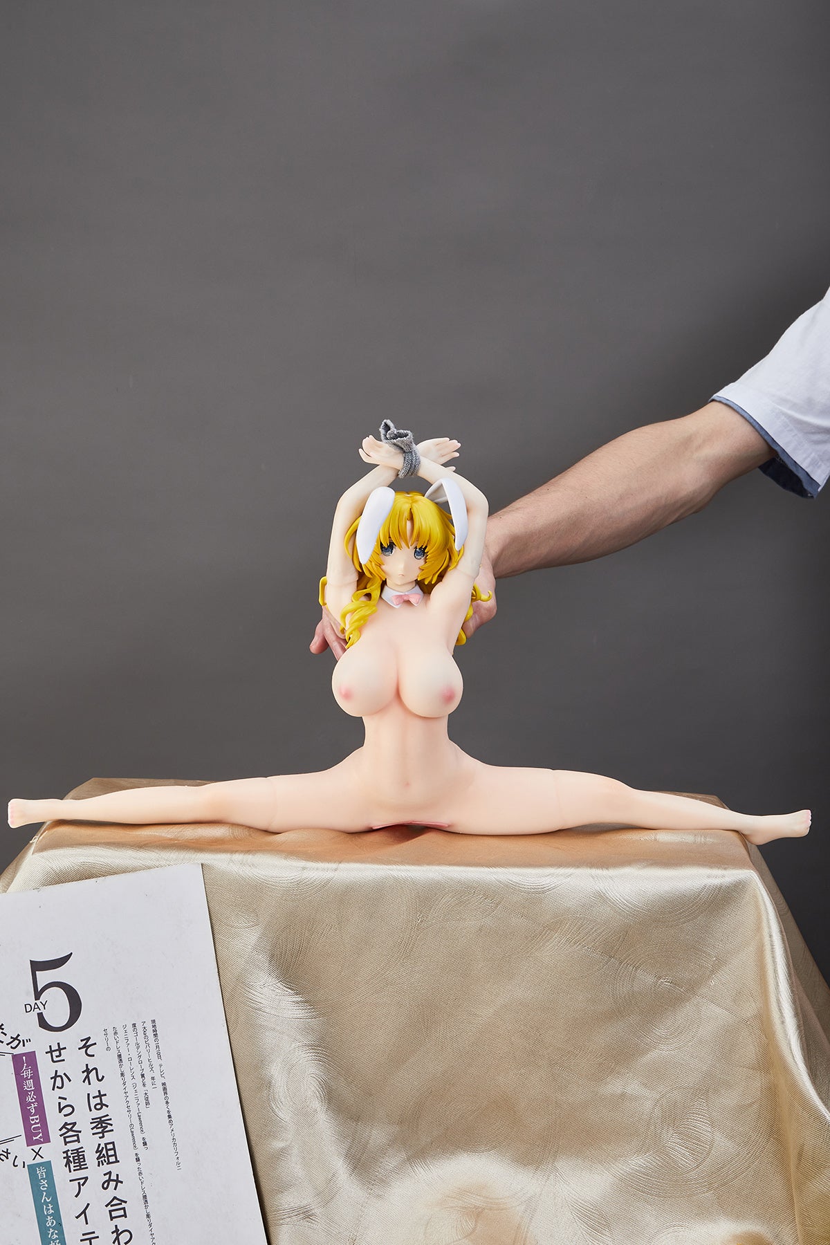 45cm Yuuko the Mama Bunny adult figure sex doll love doll silicone doll anime adult toys men