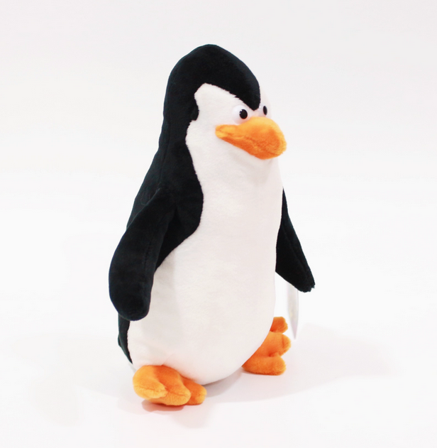 The Penguins of Madagascar plush Alex、Marty、Gloria, Melman,Skipper stuffed animal