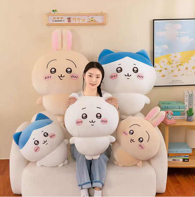Chiikawa ちいかわ plush usagi うさぎ Hachiware ハチワレ stuffed animal