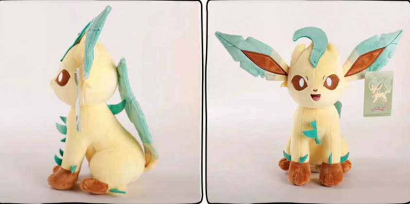 Leafeon Phyllali Folipurba plush soft stuffed animal toys