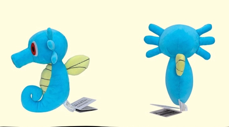 Horsea Hypotrempe Seeper plush soft stuffed animal toys