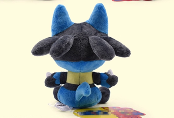 Lucario plush soft stuffed animal toys