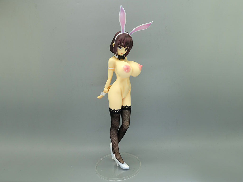 Saenai Heroine no Sodatekata - Katou Megumi bunny Ver.1/4 naked anime figures resin figure girl