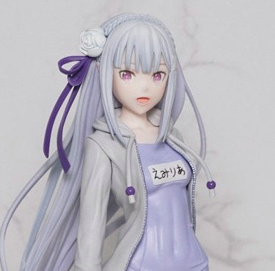 Re:Life in a different world from zero anime sexy Emilia 1/6 anime girl figure resin action figures