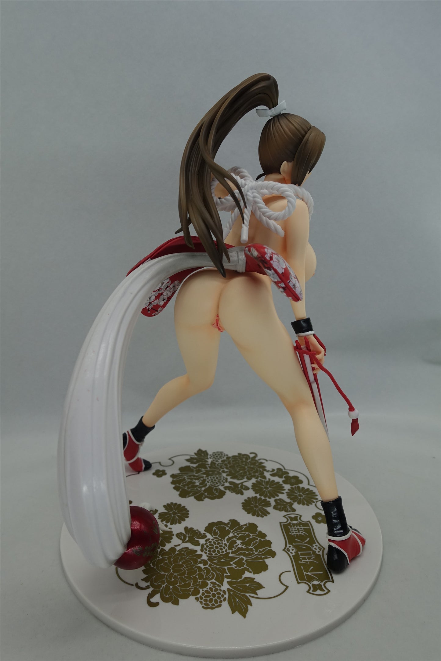 KING OF FIGHTERS : Mai Shiranui huge breast 1/6 nude anime figure
