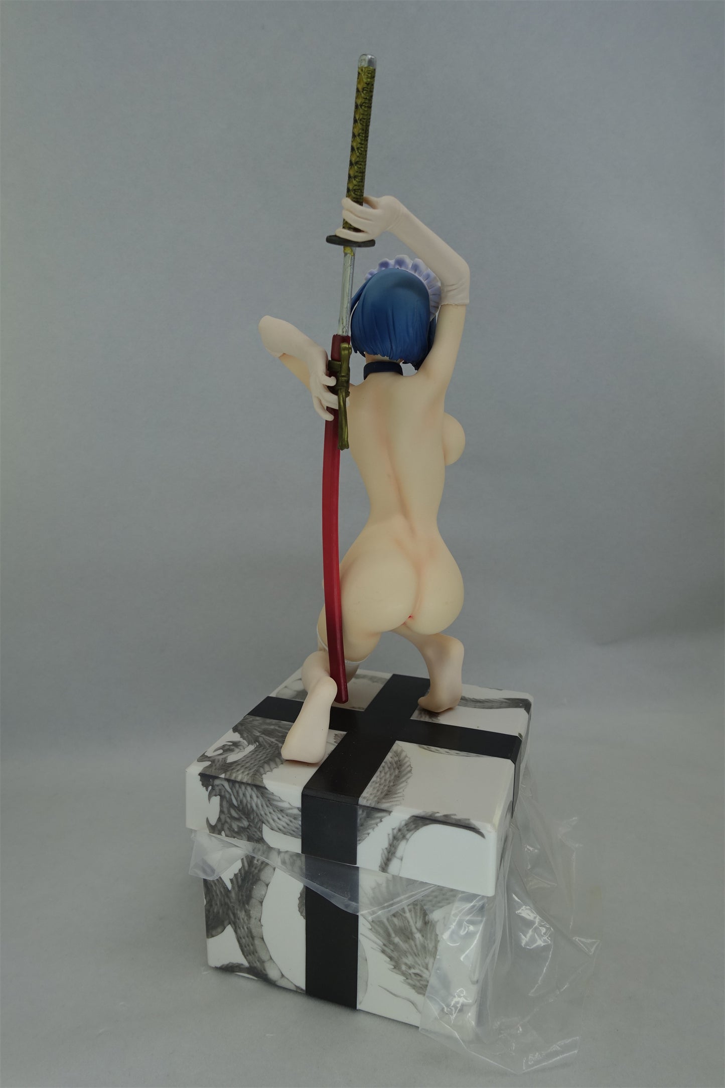 Ikki Tousen - Ryomou Shimei huge breast 1/6 nude anime figure