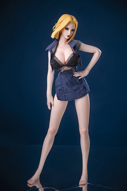 Japanese anime Dragon Ball Z Android 18 Lazuli adult figure anime sex doll love doll silicone doll anime adult toys men