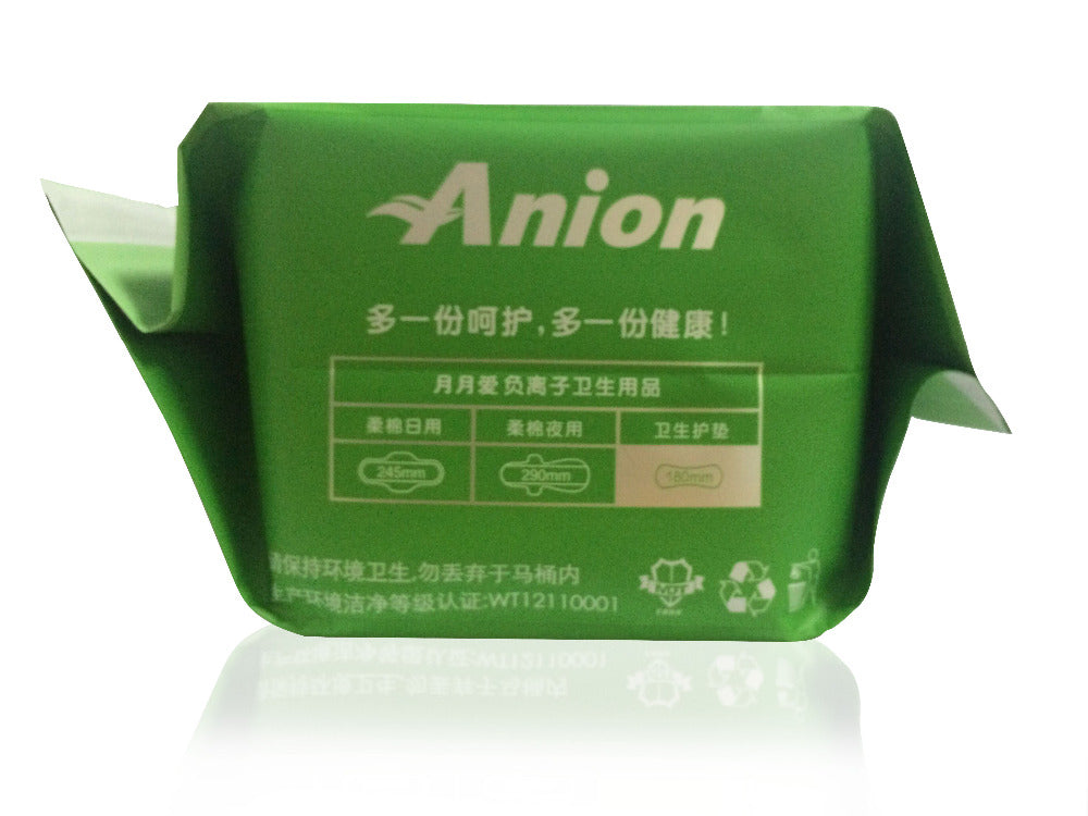 Winalite Lovemoon Sanitary Napkins Pantiliner WinIon Anion Sanitary Napkins Pantiliner Anion Pads (16 Packs x 24 Pads)