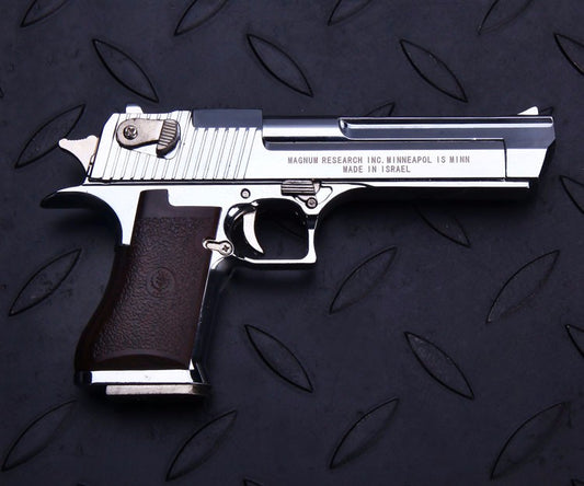 1/2.05 scale Desert Eagle Frosted Silver Ver. toy pistols gun police toy pistol gun model toy guns metal prop gun