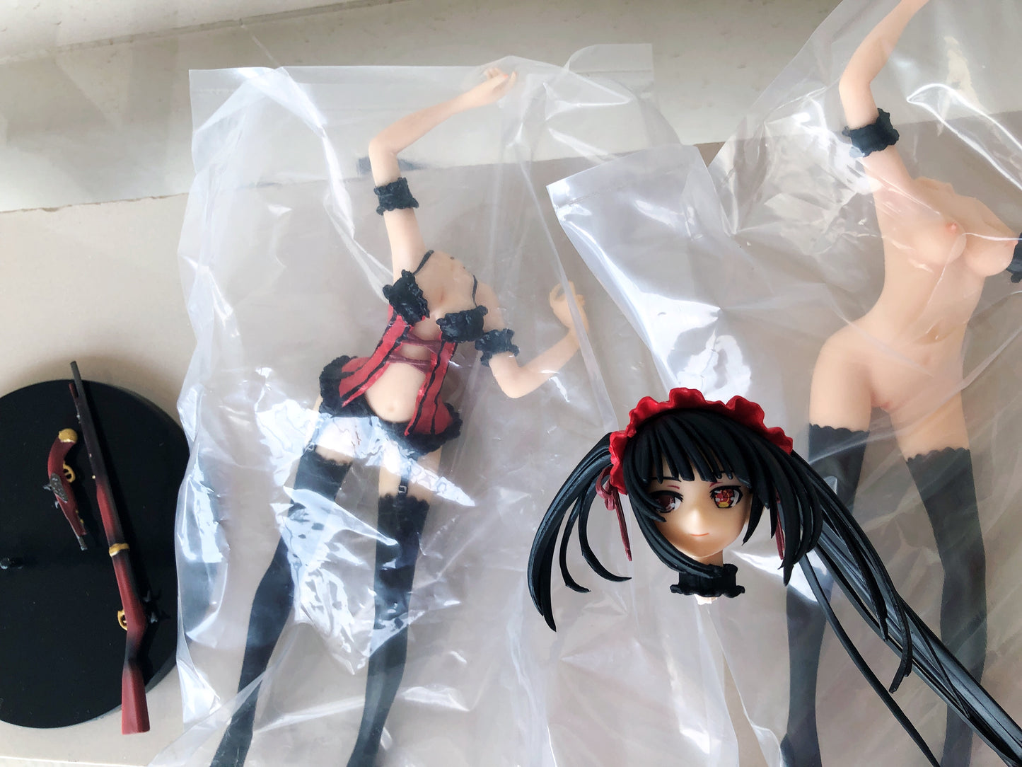 Date A Live Kurumi Tokisaki 1/6 anime girl figure nude anime figure
