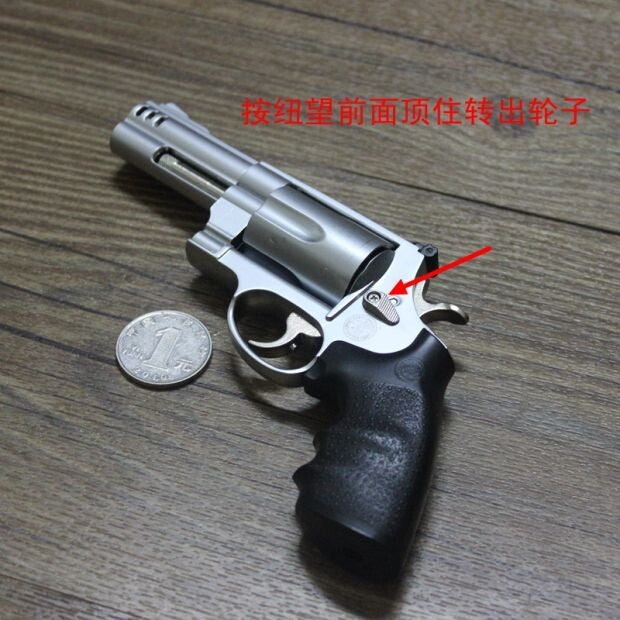 1/2.05 scale Smith wesson M500 revolver toy pistols gun police toy pistol gun model toy guns metal prop gun