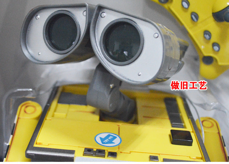 RC Disney Pixar's Wall-E U-Command Remote Control Robot Humanoid Android Infrared Robot Toy Action Figure Model Doll In Box