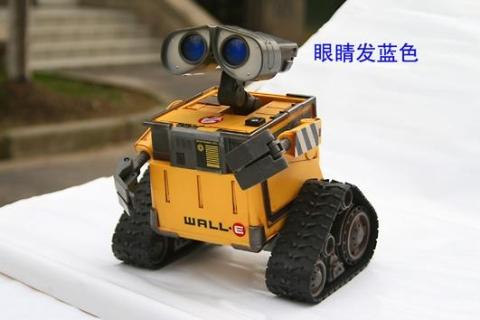 RC Disney Pixar's Wall-E U-Command Remote Control Robot Humanoid Android Infrared Robot Toy Action Figure Model Doll In Box