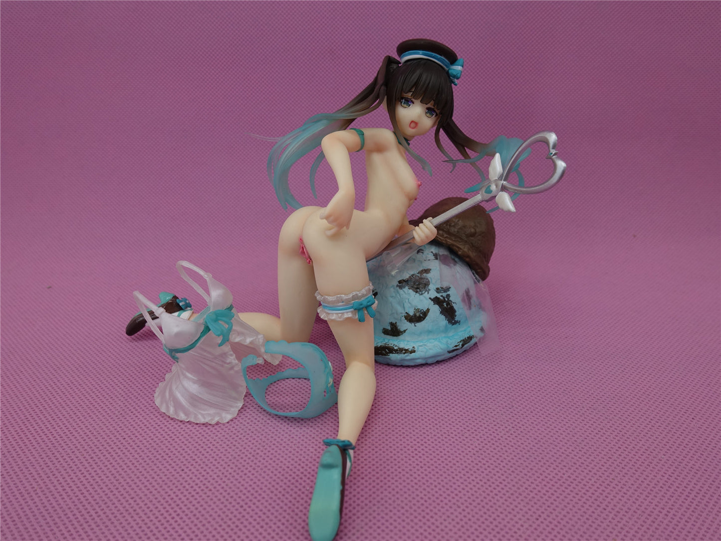 Tasting Girl Chocolate Mint flat chested 1/6 anime girl figure