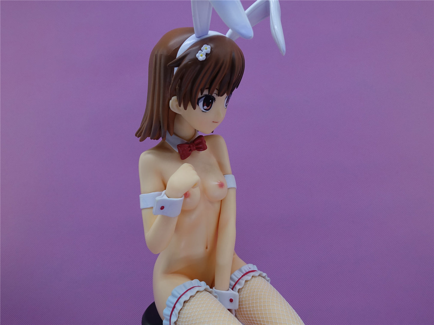 To Aru Kagaku no Railgun - Misaka Mikoto huge breast 1/4 collectible action figures naked anime figures