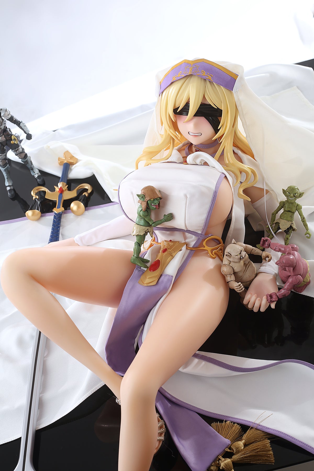 Sword Maiden adult figure anime sex doll love doll silicone doll anime adult toys men
