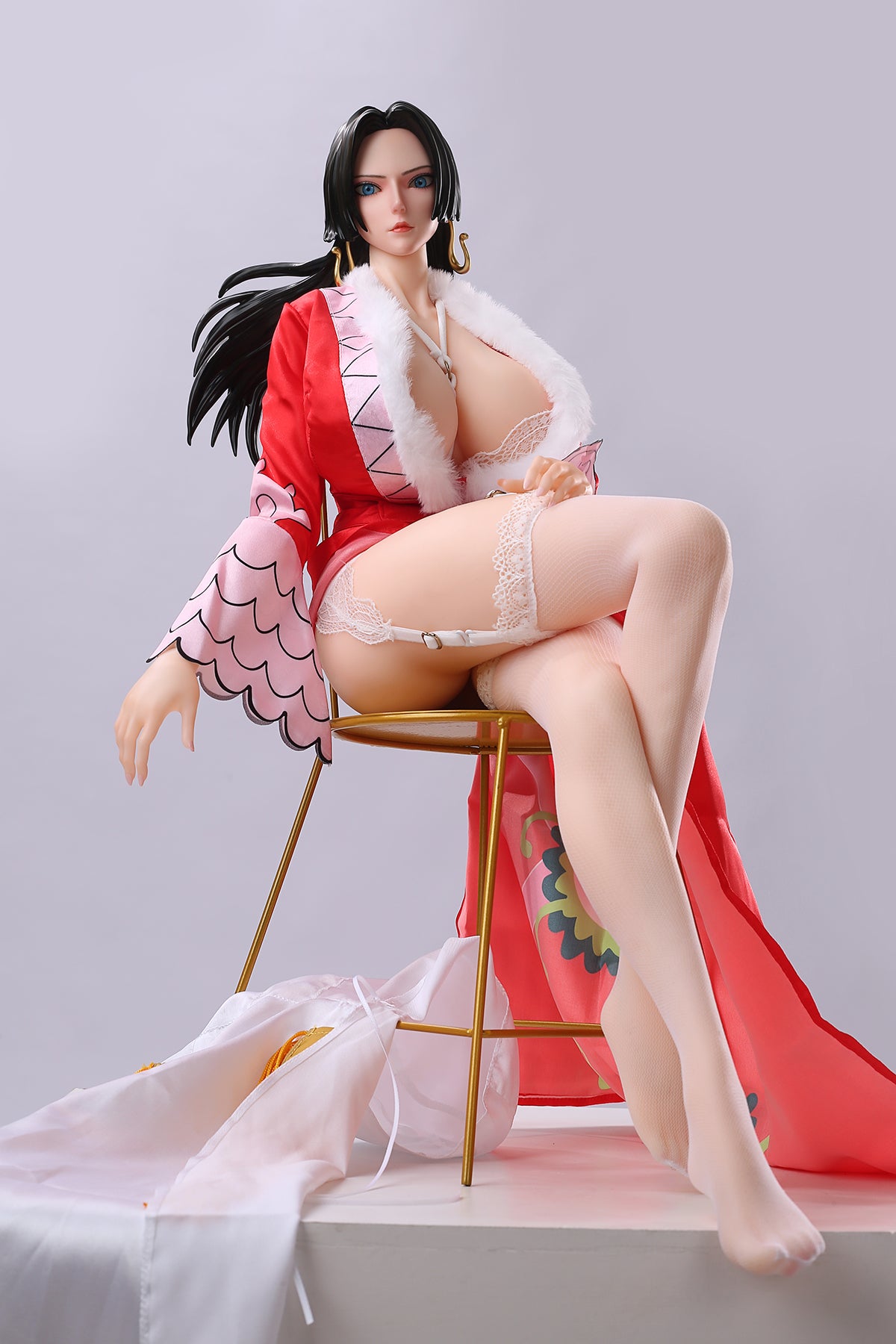 65cm Japanese One piece anime Boa·Hancock adult figure sex doll love doll silicone doll anime adult toys men