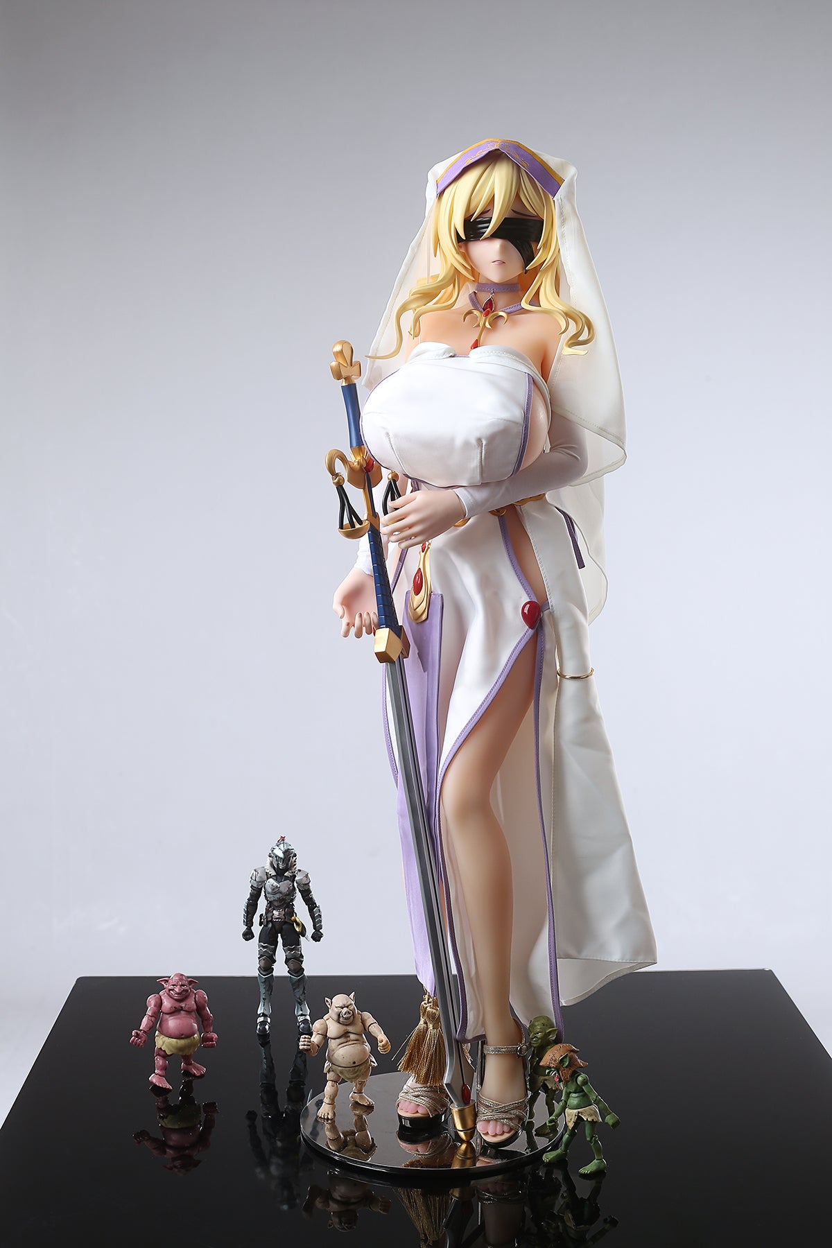 Sword Maiden adult figure anime sex doll love doll silicone doll anime adult toys men