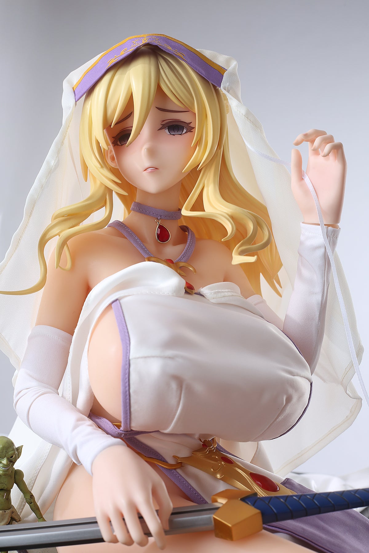 Sword Maiden adult figure anime sex doll love doll silicone doll anime adult toys men