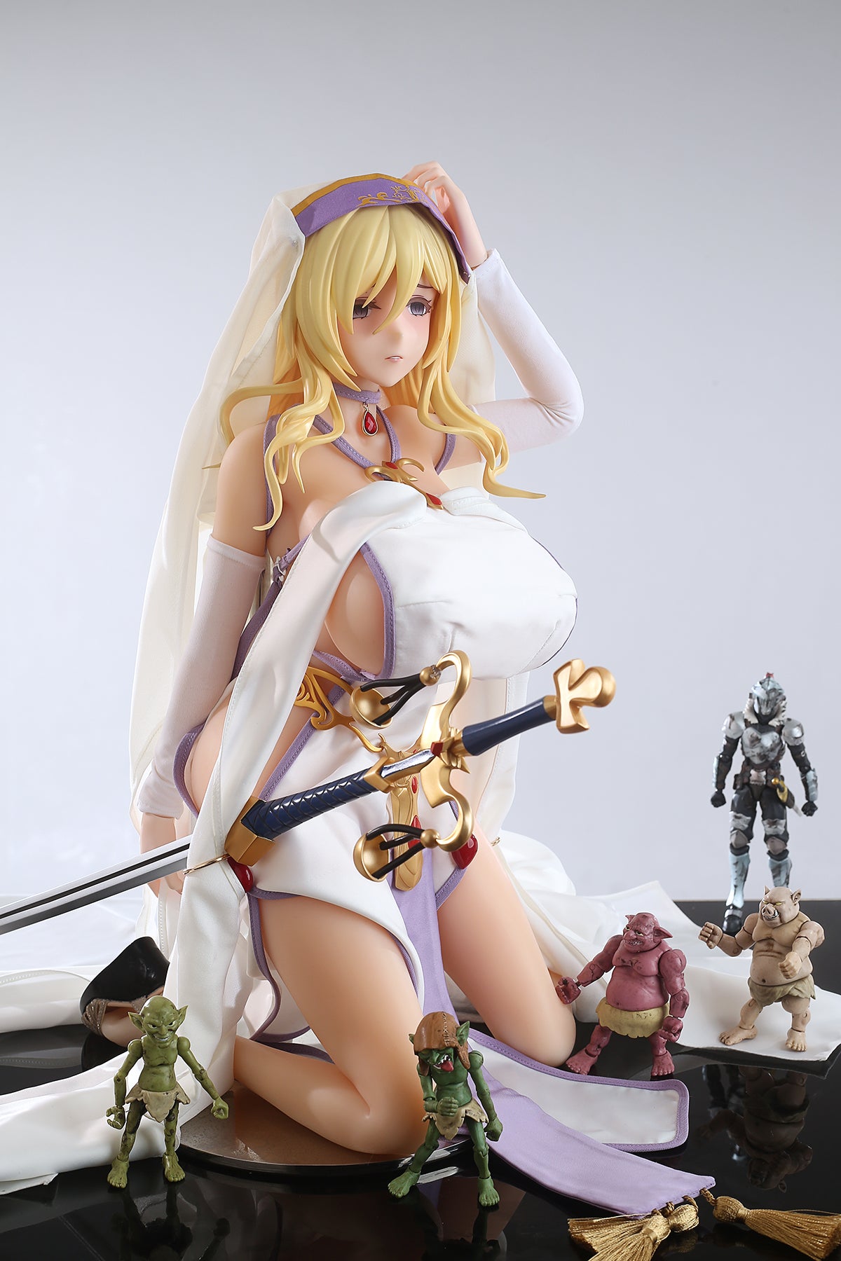 Sword Maiden adult figure anime sex doll love doll silicone doll anime adult toys men