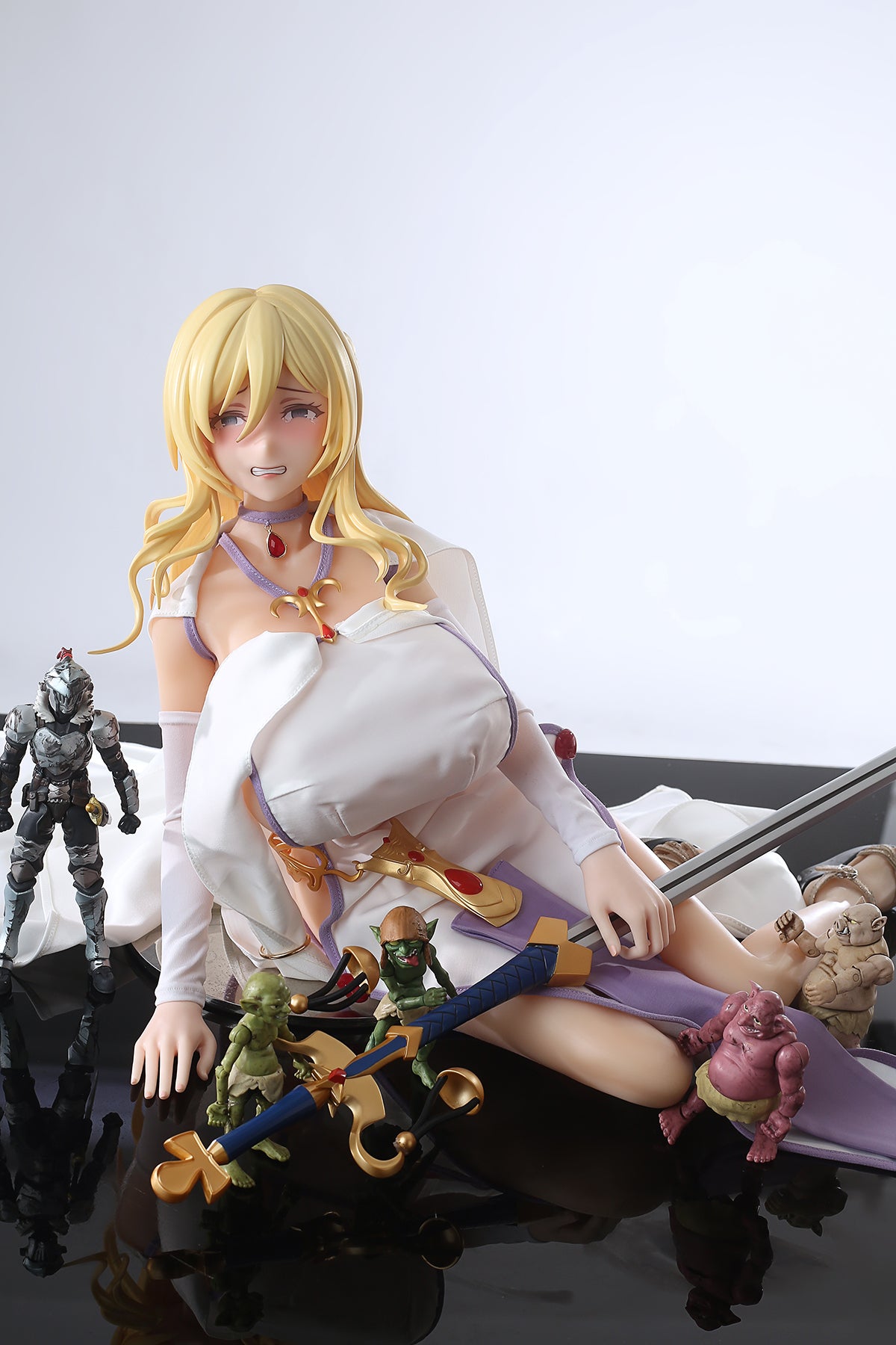 Sword Maiden adult figure anime sex doll love doll silicone doll anime adult toys men