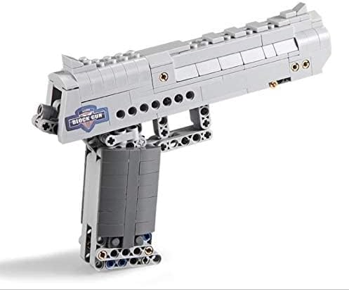 307pcs Building Blocks Desert Eagle Gun Bricks Toys