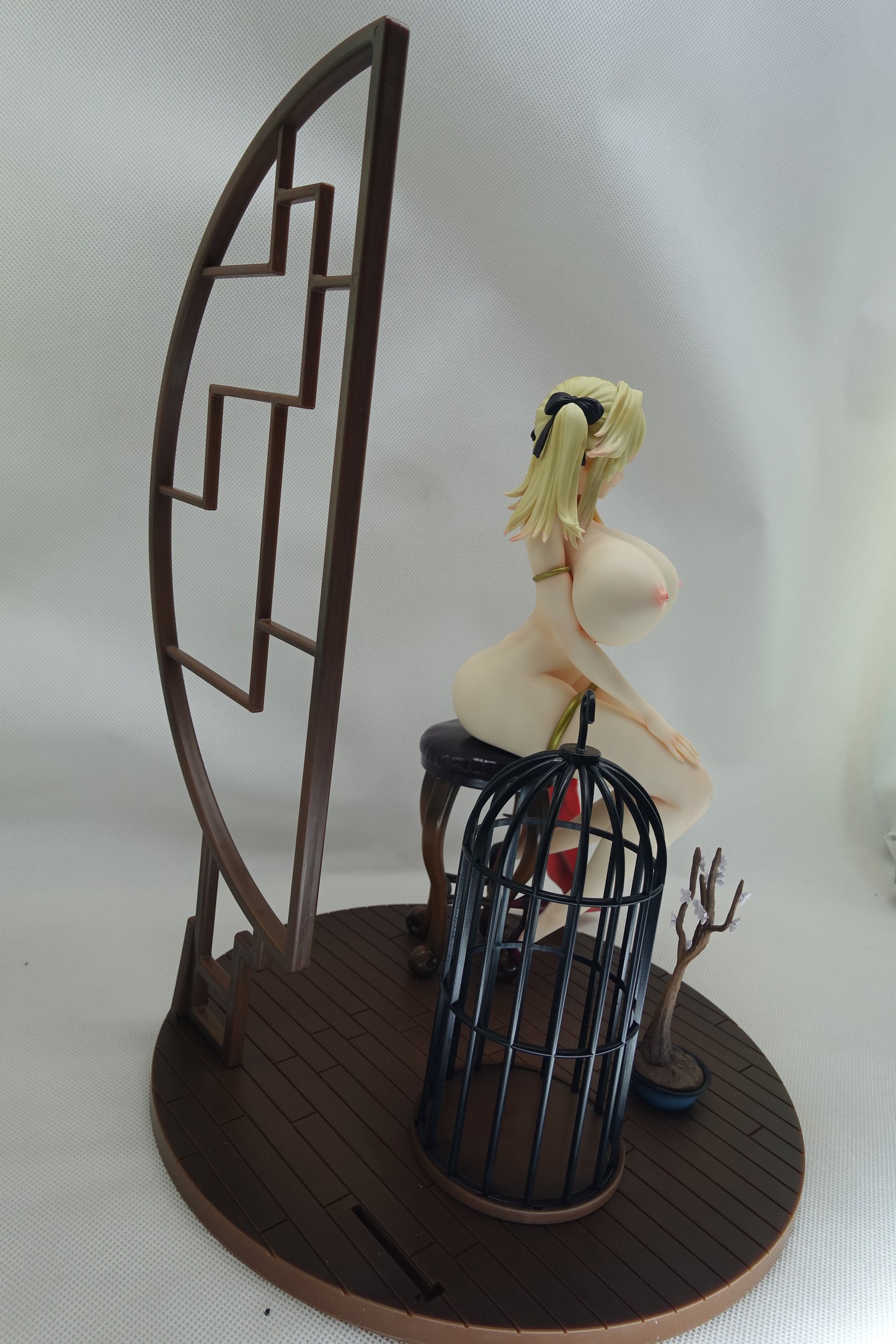 Moehime Union Yuri & Stella huge breast 1/4 collectible action figures naked anime figures