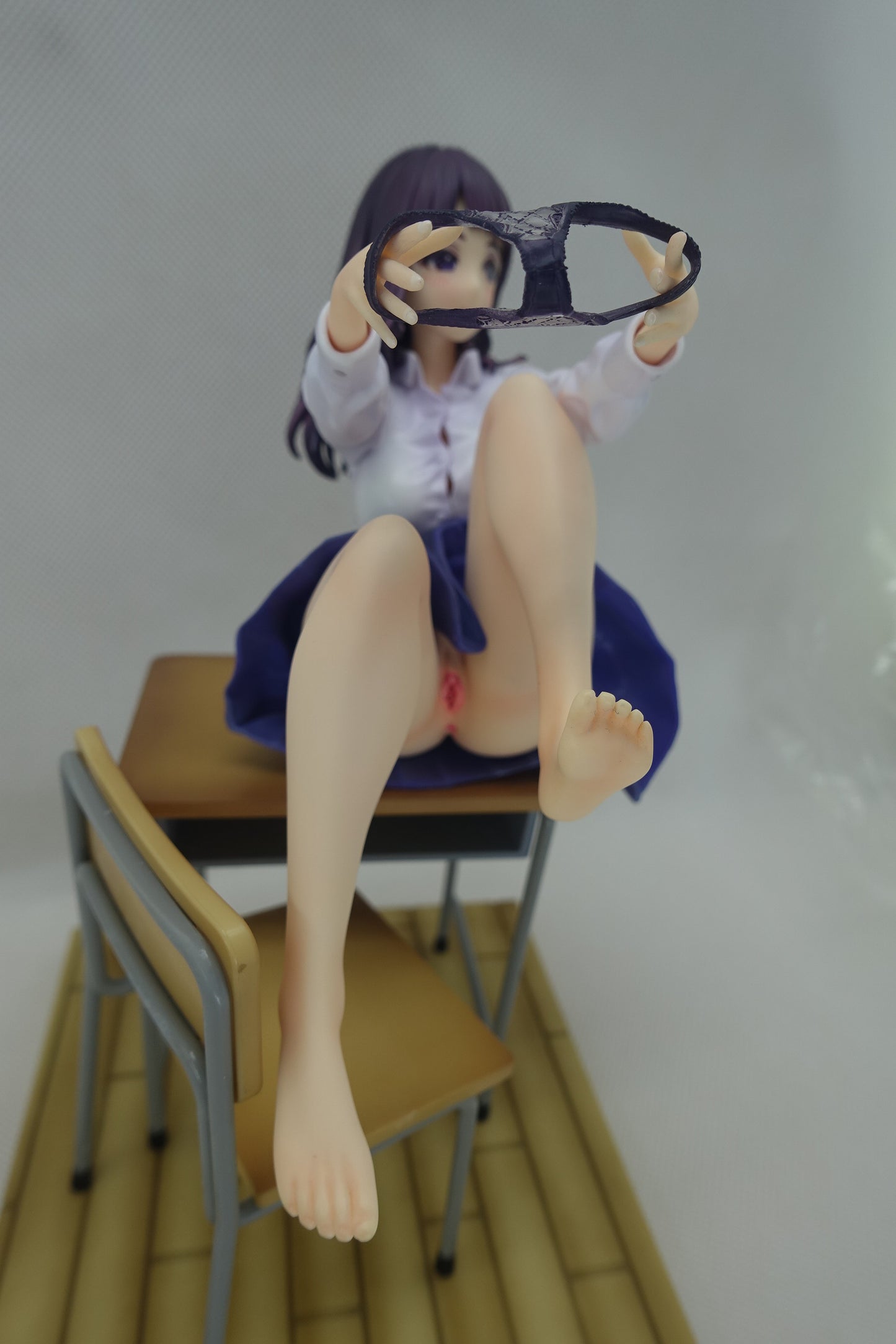 Kazekaoru Houkago Illustrated By Hitomio Action Figure 1/6 naked anime figure sexy