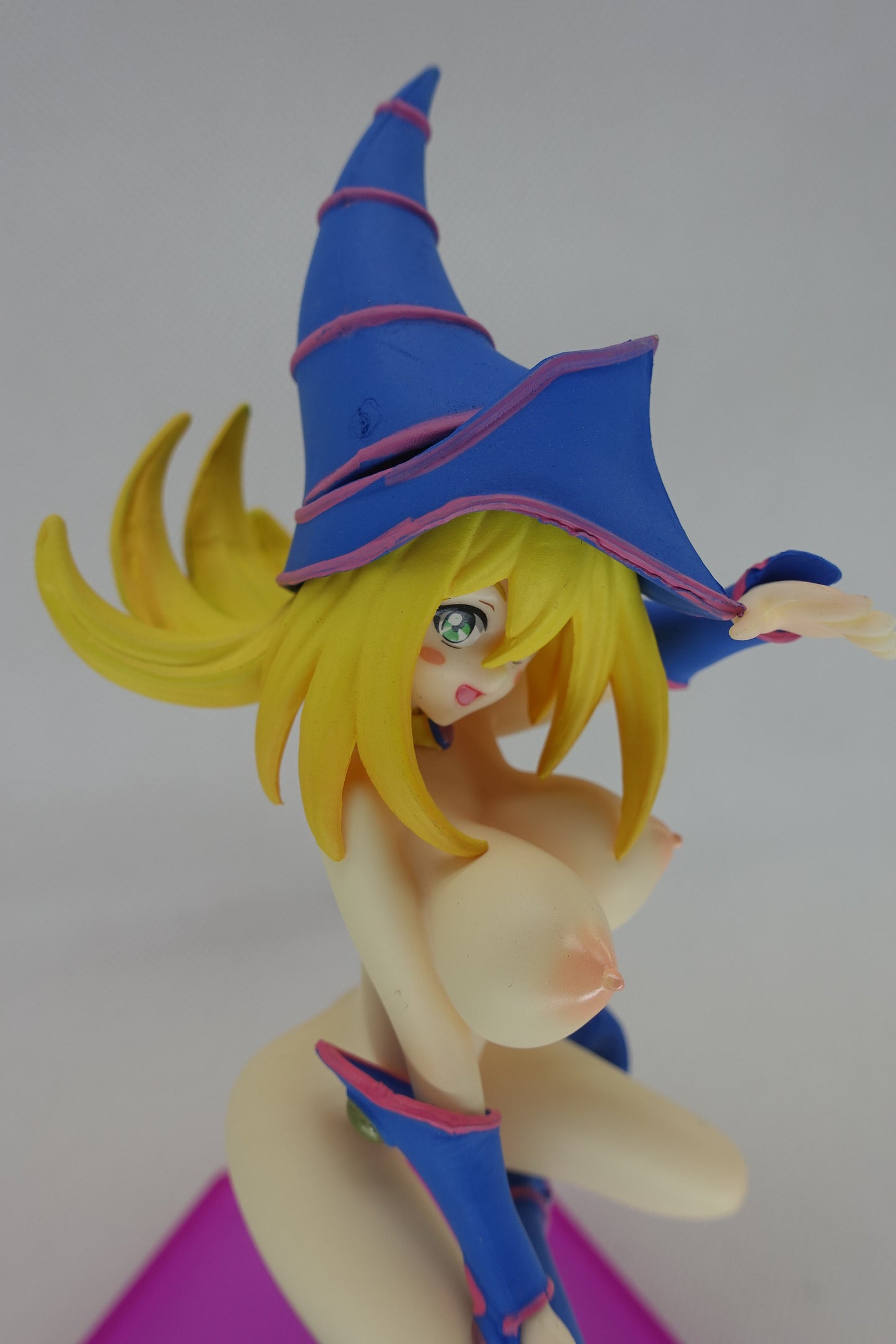 Dark Magician Girl Huge breast action figures 1/6 naked anime figure