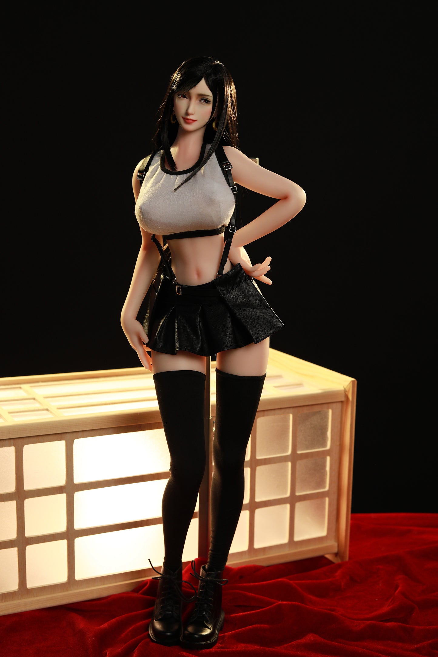 Japanese anime Final Fantasy VII Tifa Lockhart adult figure sex doll love doll silicone doll anime adult toys men