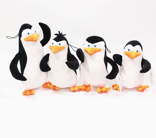 The Penguins of Madagascar plush Skipper, Kowalski,Private,Rico stuffed animal