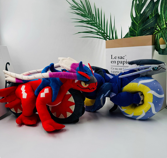 Koraidon & Miraidon plush soft stuffed animal toys