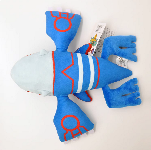Kyogre plush soft stuffed animal toys