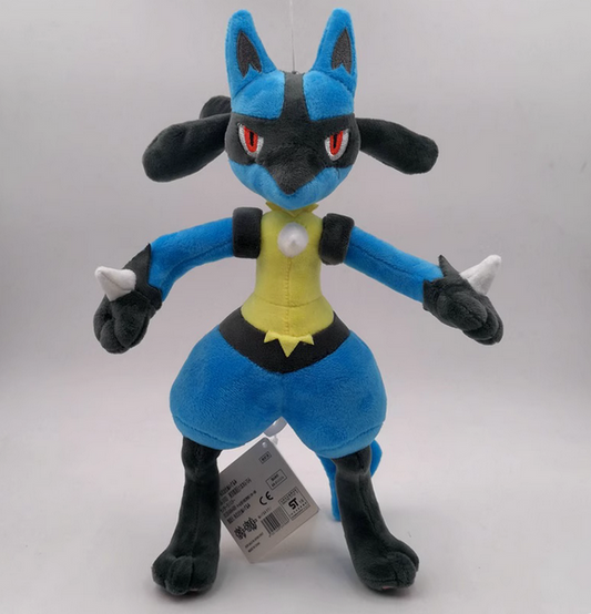 Pokémon plush Lucario soft stuffed animal toys