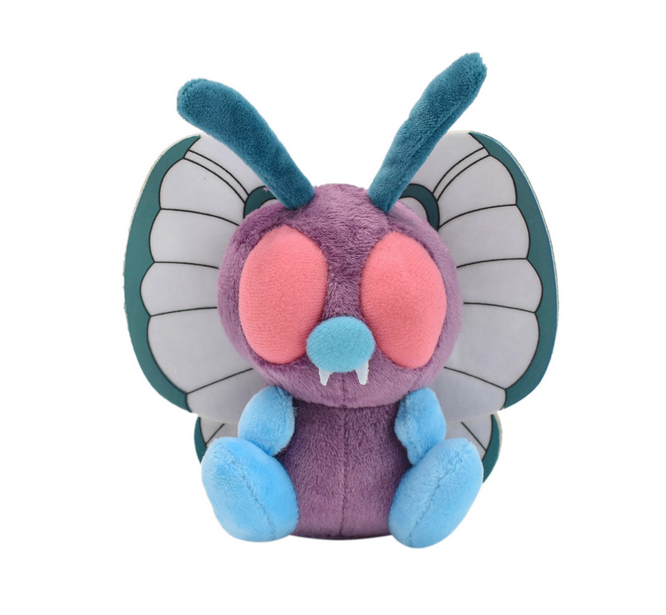 Butterfree Papilusion Smettbo plush soft stuffed animal toys