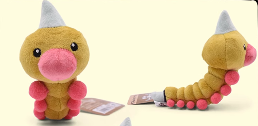 Weedle Aspicot Hornliu plush soft stuffed animal toys