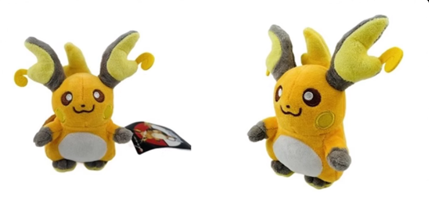 Raichu plush soft stuffed animal toys