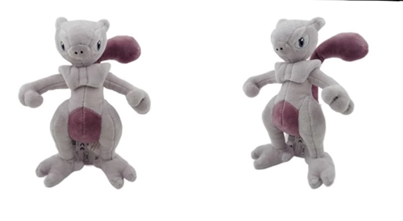 Mewtwo plush soft stuffed animal toys